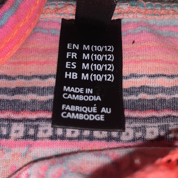 girls neon dress (age 10-12) - Picture 2 of 2